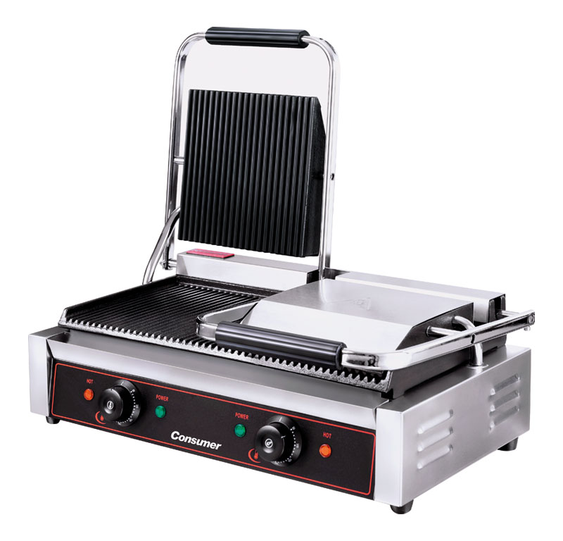 Plancha Grill Eléctrica 2 tapas