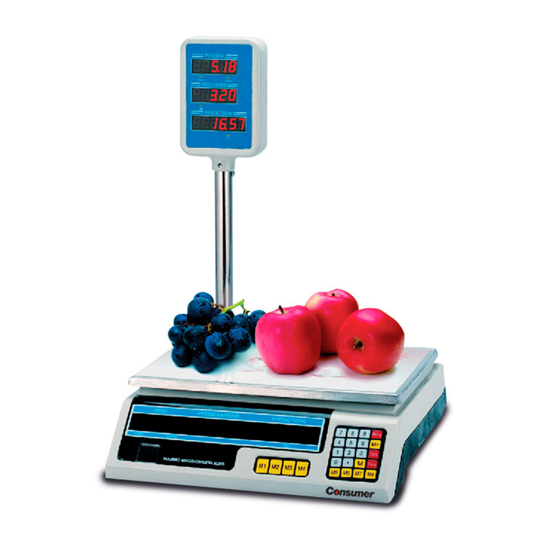 Balanza Digital con torre 30 kg.