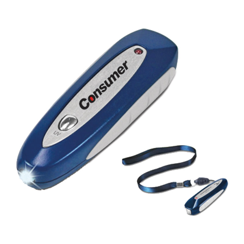 Detector portátil de billetes falsos