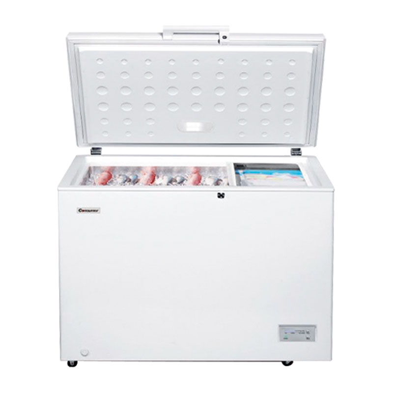 Congelador horizontal Tapa Ciega + Tapa interna deslizable, 380 L