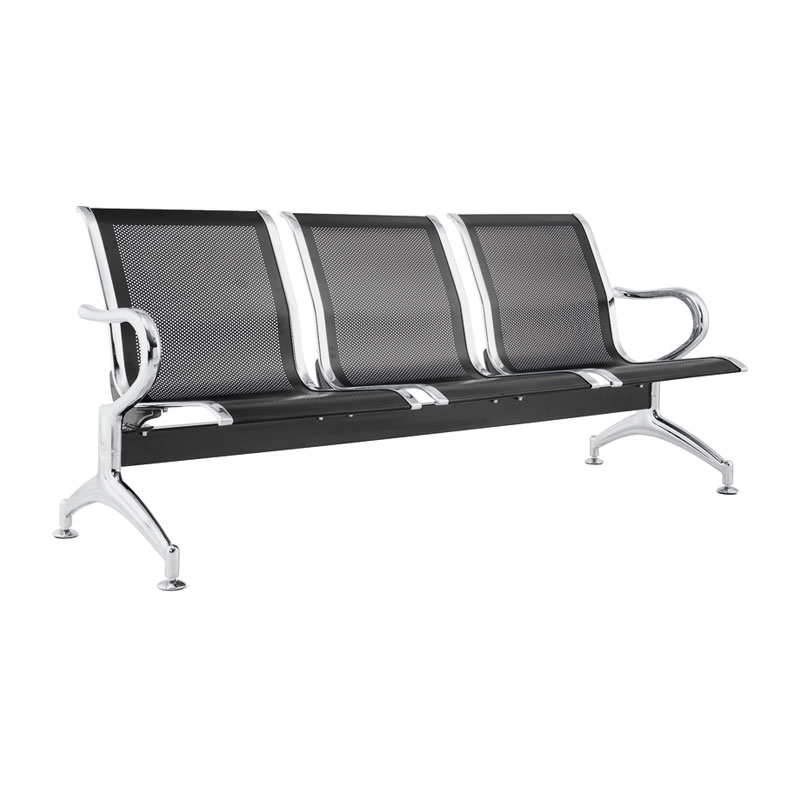 SILLA TANDEM SJ820 NEGRA