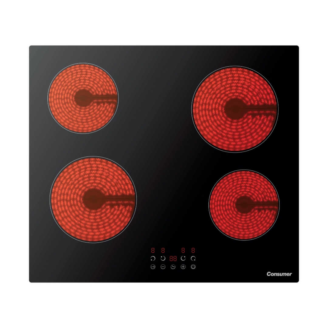 Anafe vitroceramica 4 hornallas