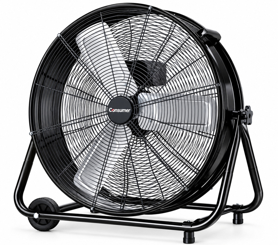 Ventilador Industrial de piso Axial, 30”